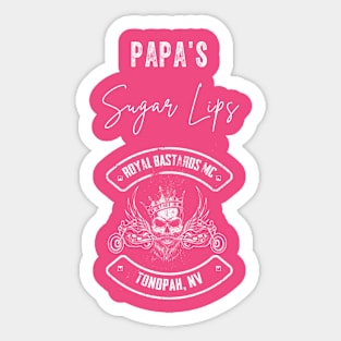 Papa's Sugar Lips, Royal Bastards MC Sticker